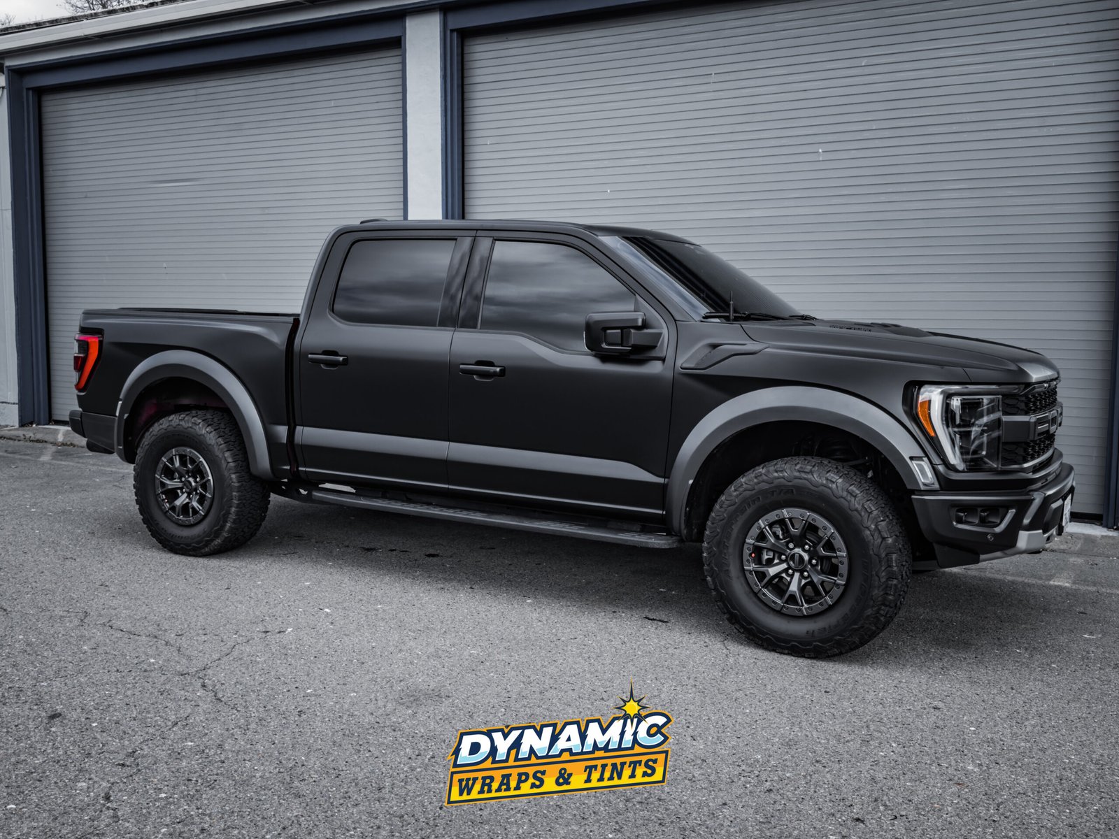 F150 Raptor Satin Black Wrap