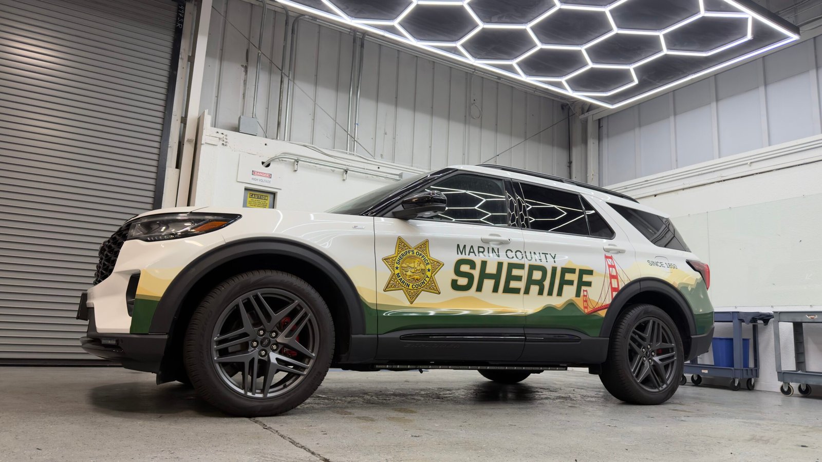 Marin County Sheriff Full Wrap