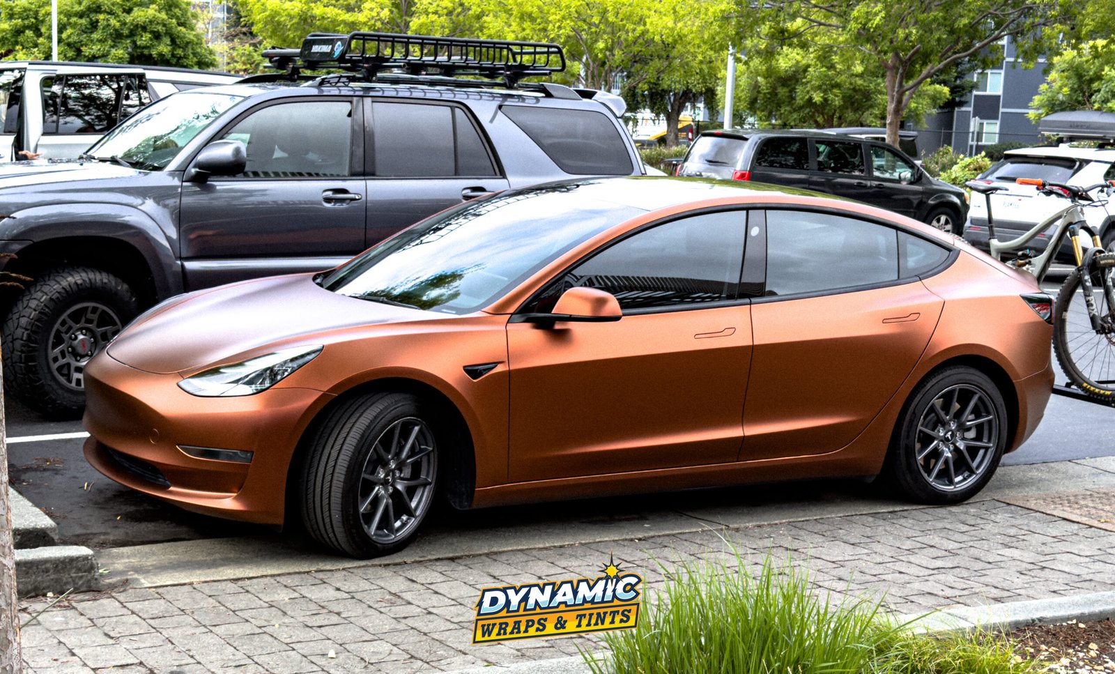 Tesla Model 3 KPMM, Copper Wrap-1