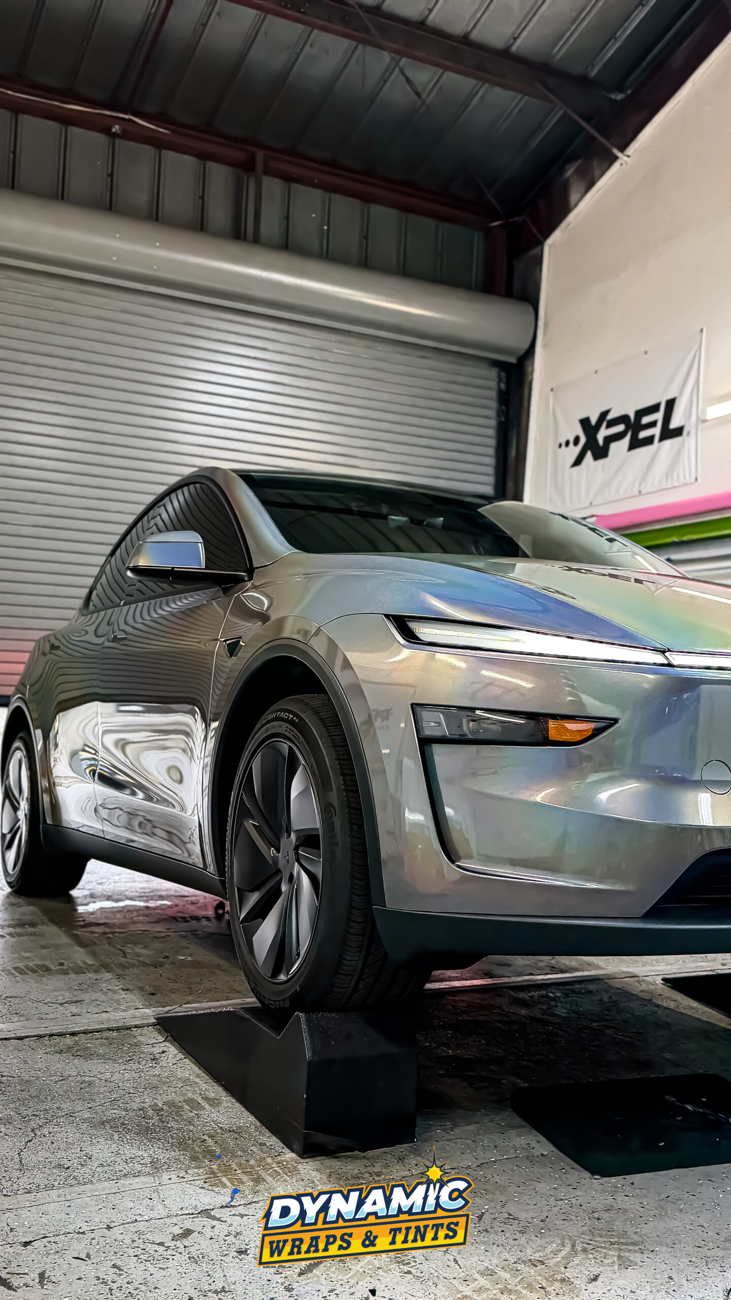 full wrap model Y 3M psychedelic-1